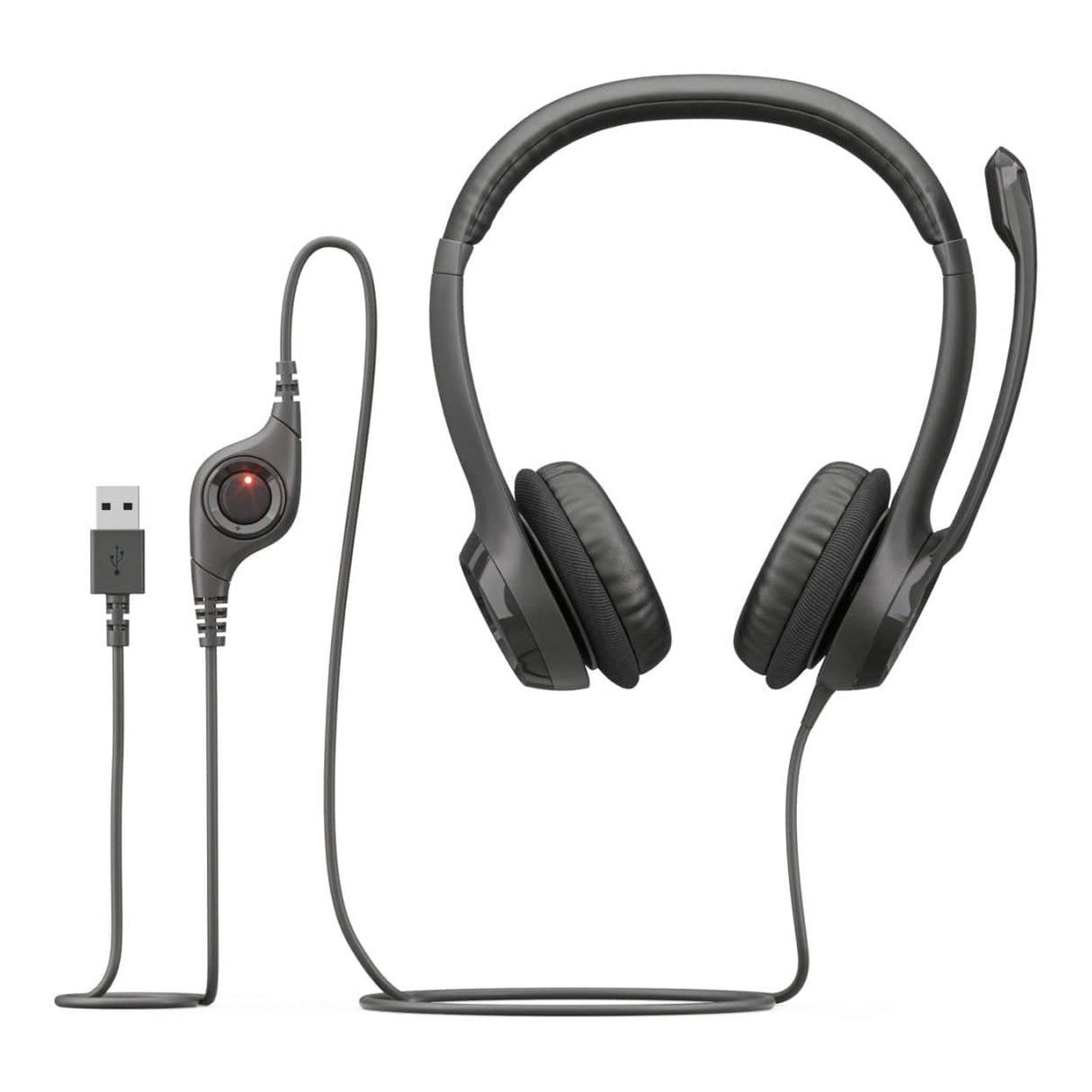 Logitech H390 USB Headset with Noise-Canceling Mic 981-000803
