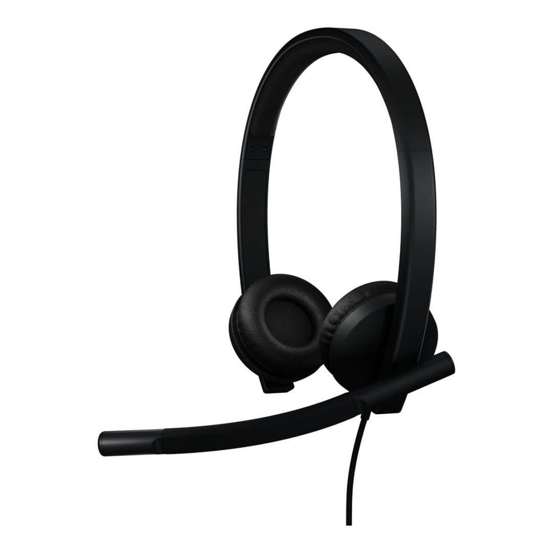 Logitech H570e USB Type-A Wired Headset Black 981-001430