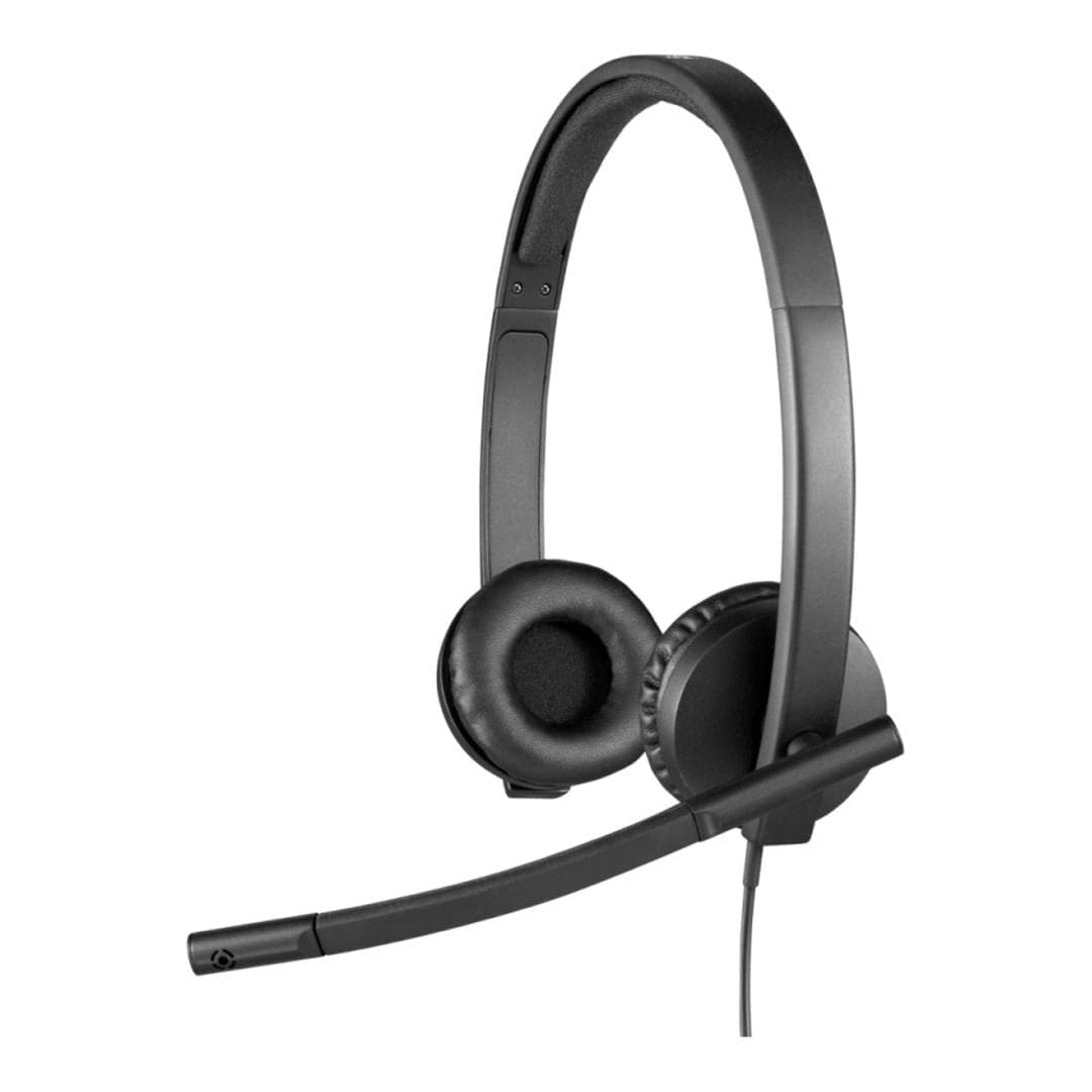 Logitech H570e Teams Wired Headset Black 981-001431
