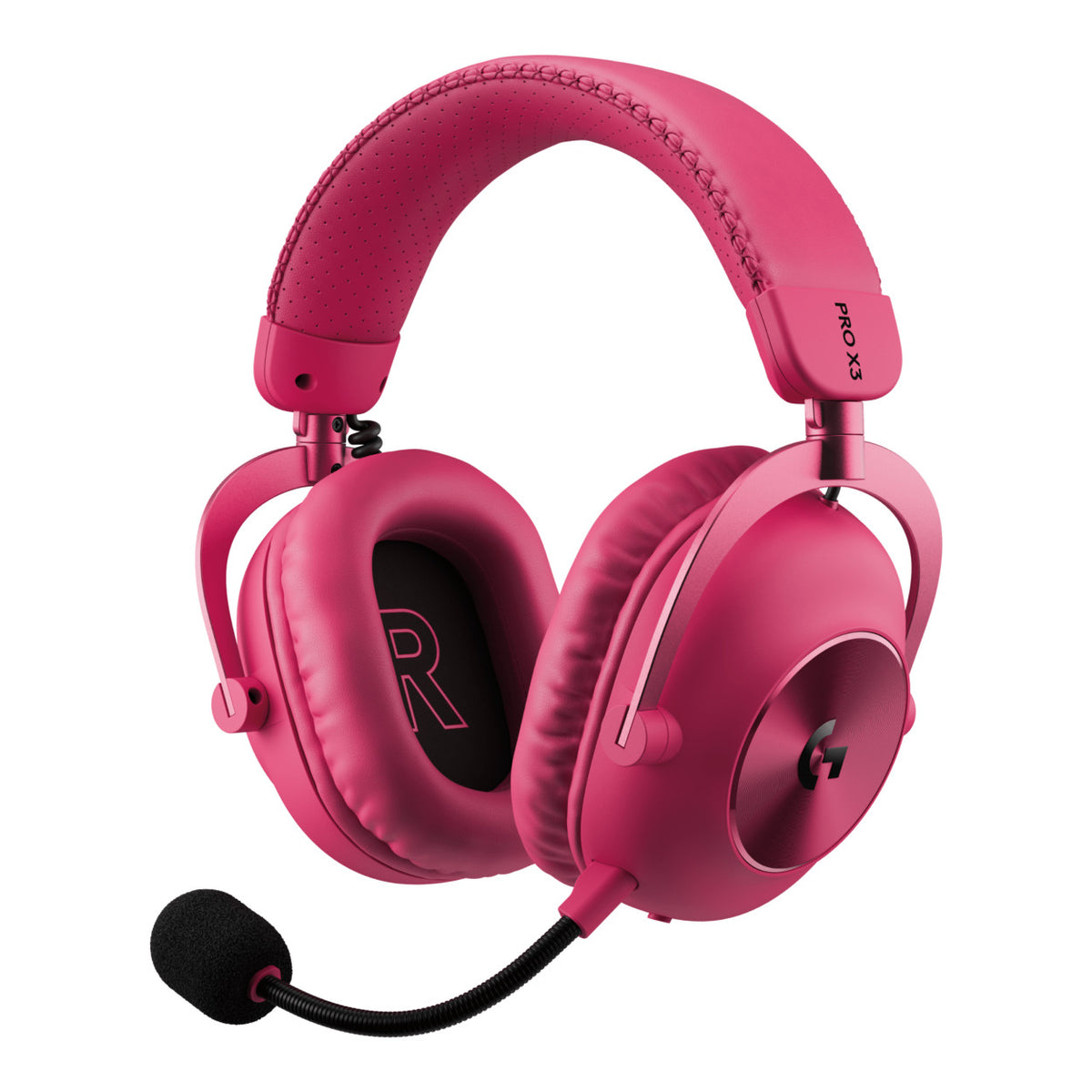 Logitech PRO X3 LIGHTSPEED Wireless Gaming Headset Magenta 981-001756