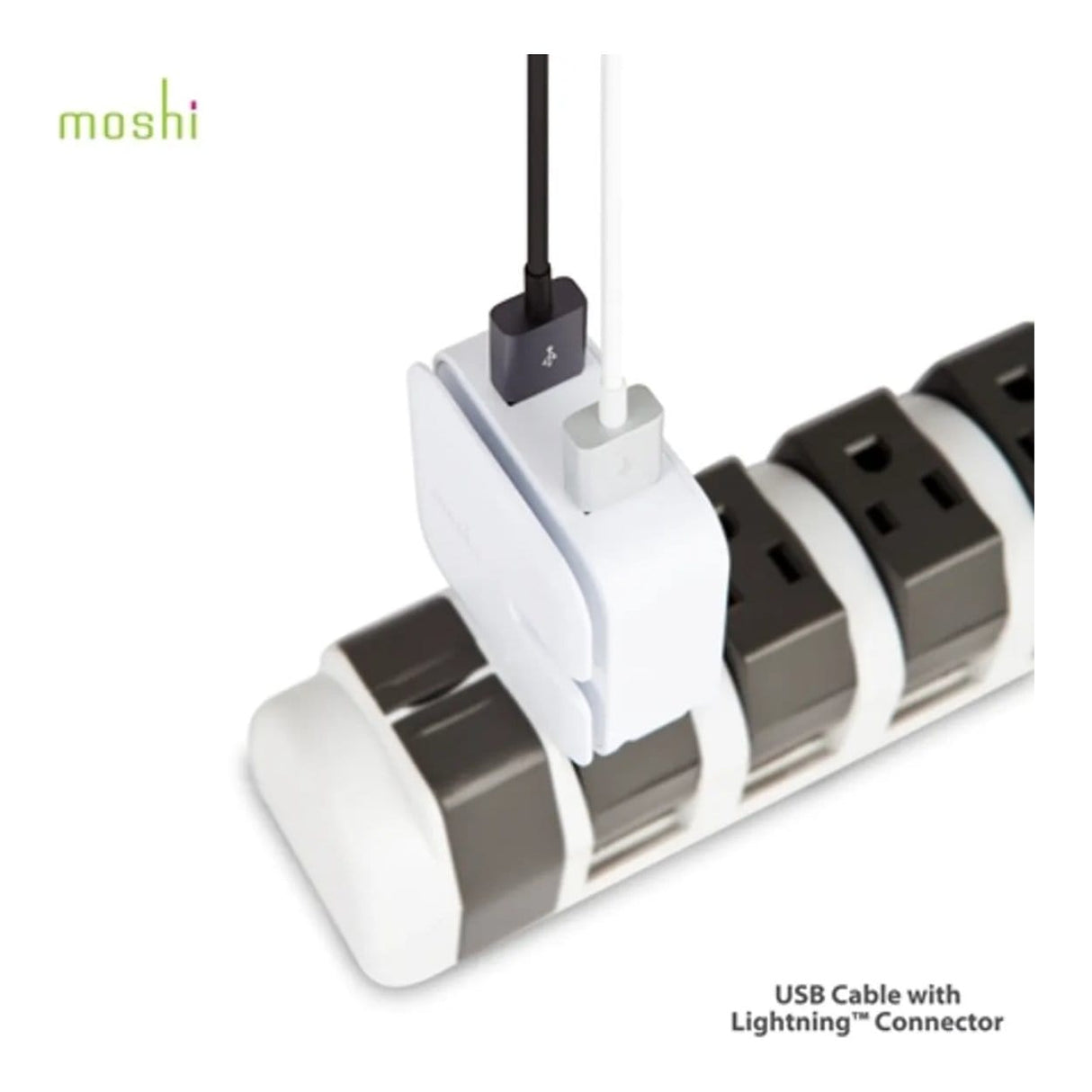 Moshi 1m USB to Lightning Charging Cable White 99MO023119