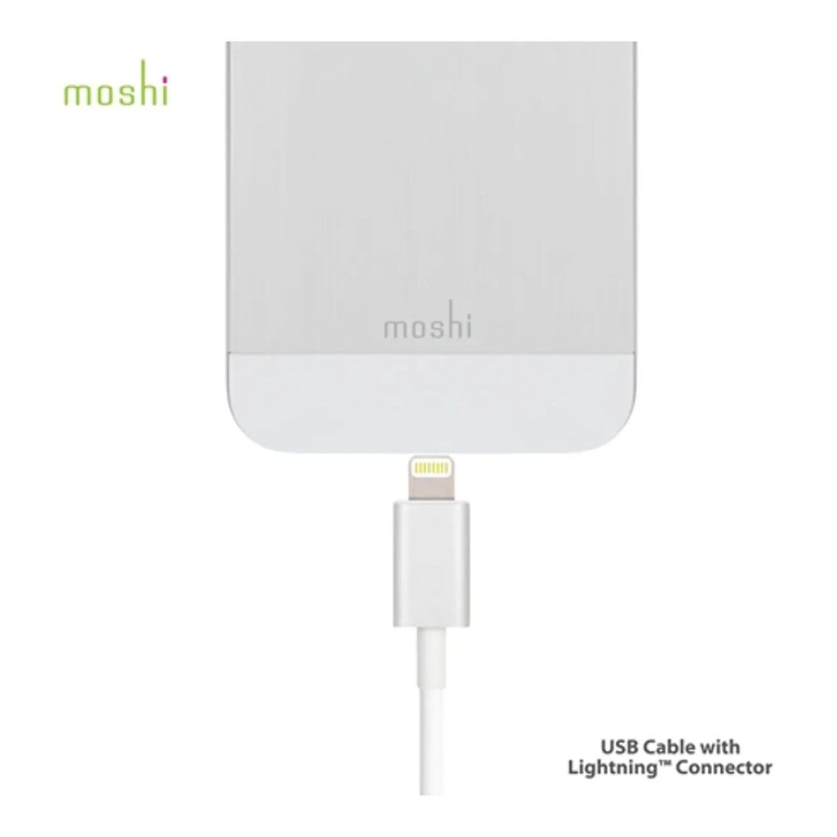 Moshi 1m USB to Lightning Charging Cable White 99MO023119