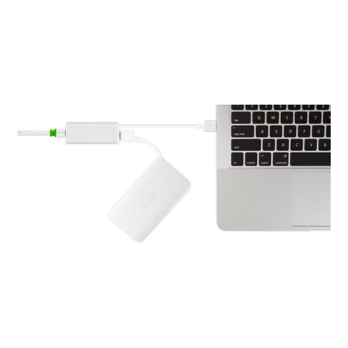 Moshi Type-A to Gigabit Ethernet Adapter Silver 99MO023209