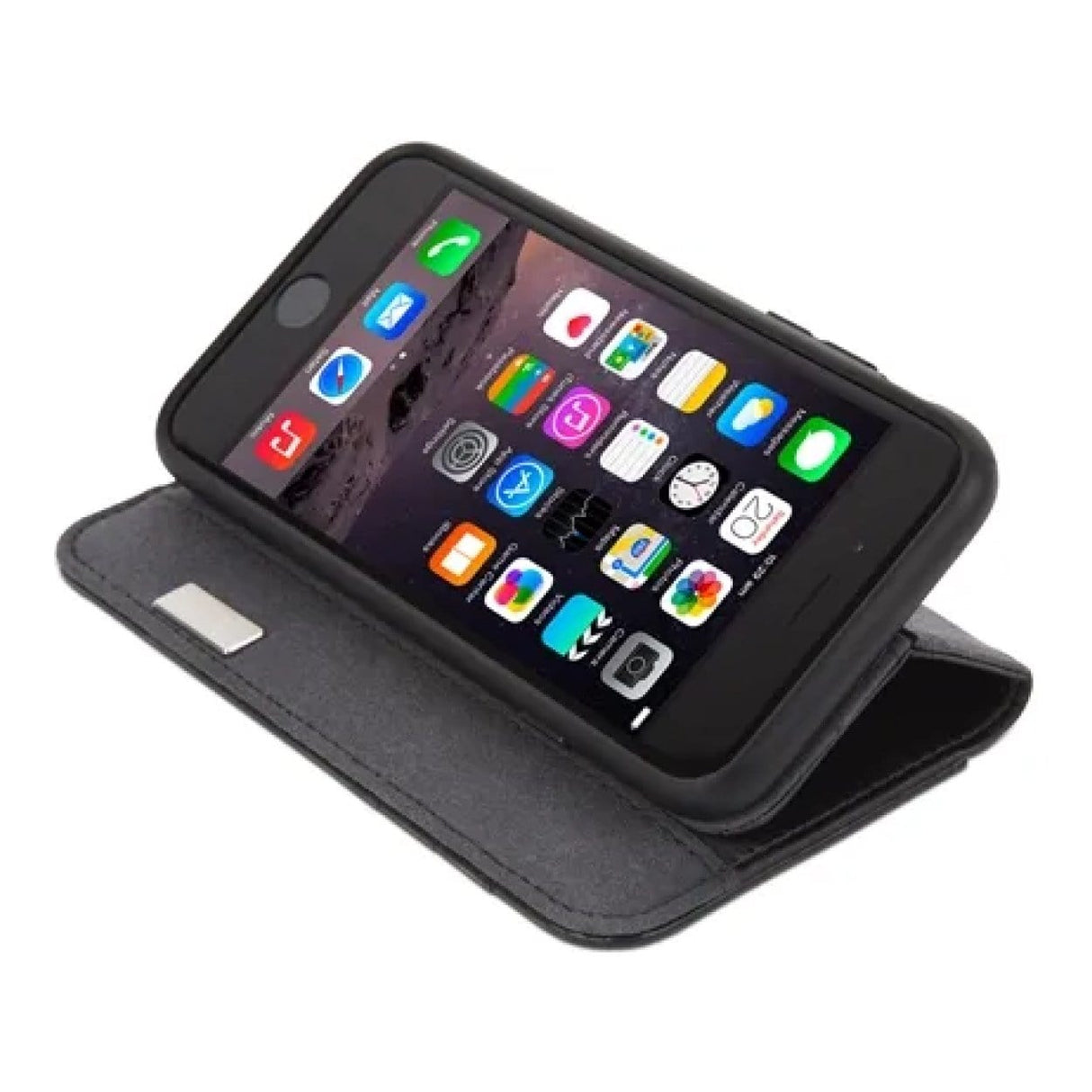 Moshi Overture Wallet Case with Stand for iPhone 6s - Black 99MO052003