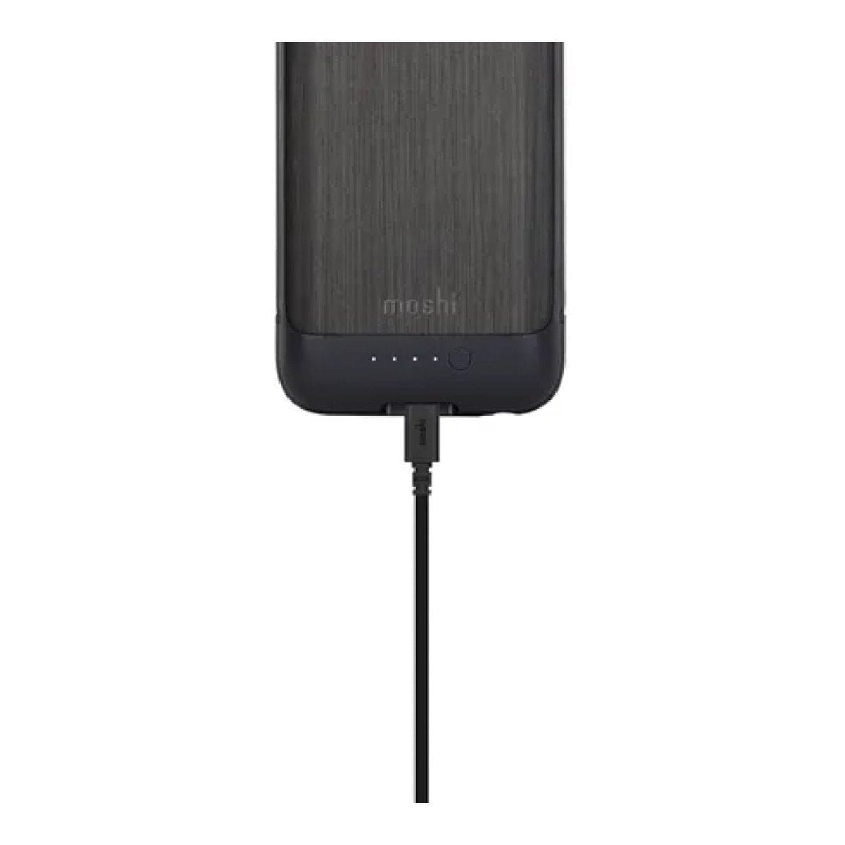 Moshi iGlaze ION Slide-on Portable Battery Charging Case for iPhone 6 - Steel Black