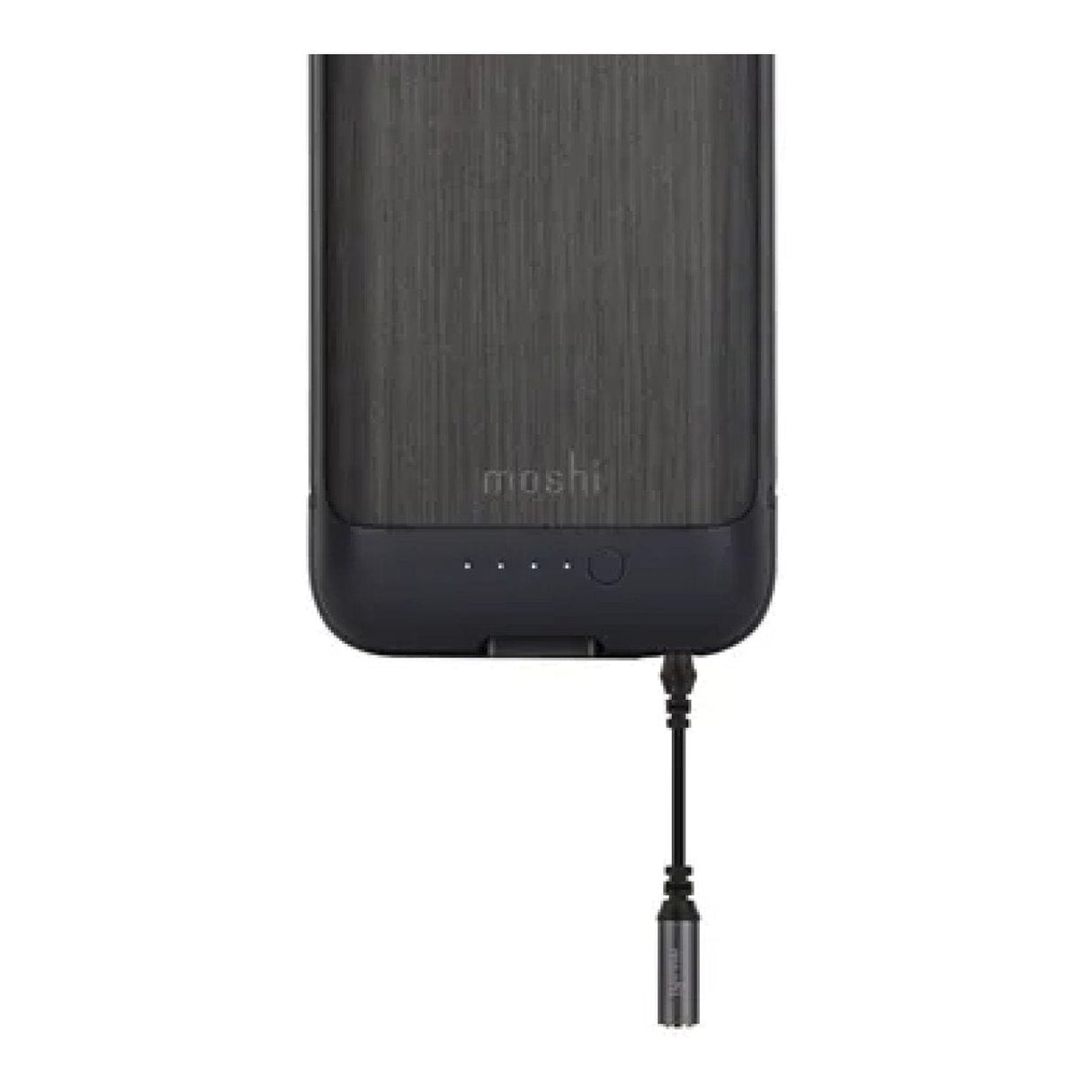 Moshi iGlaze ION Slide-on Portable Battery Charging Case for iPhone 6 - Steel Black