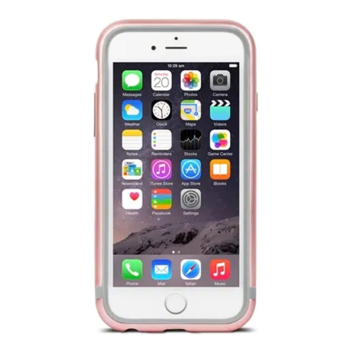 Moshi iGlaze Luxe Protective Case for iPhone 6 - Rose Pink 99MO079302