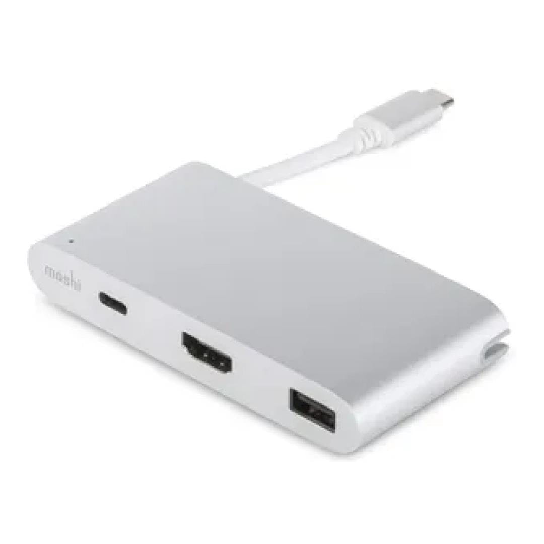 Moshi 3-in-1 Type-C Hub Silver 99MO084204