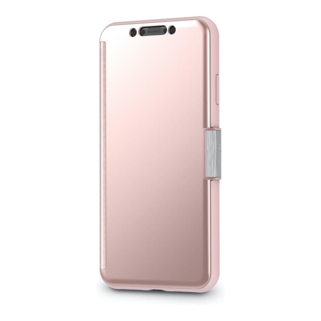 Moshi StealthCover Portfolio Case for iPhone XS Max - Champagne Pink 99MO102303