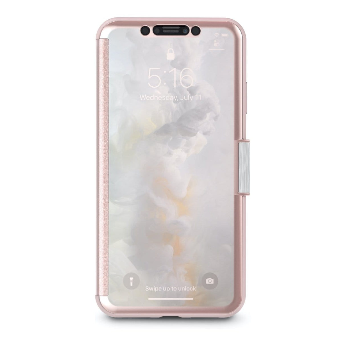 Moshi StealthCover Portfolio Case for iPhone XS Max - Champagne Pink 99MO102303