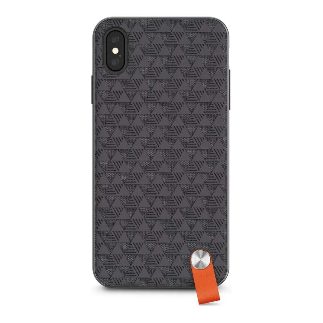 Moshi Altra SnapTo Slim Hardshell Case with Strap for iPhone XS Max - Black 99MO117002