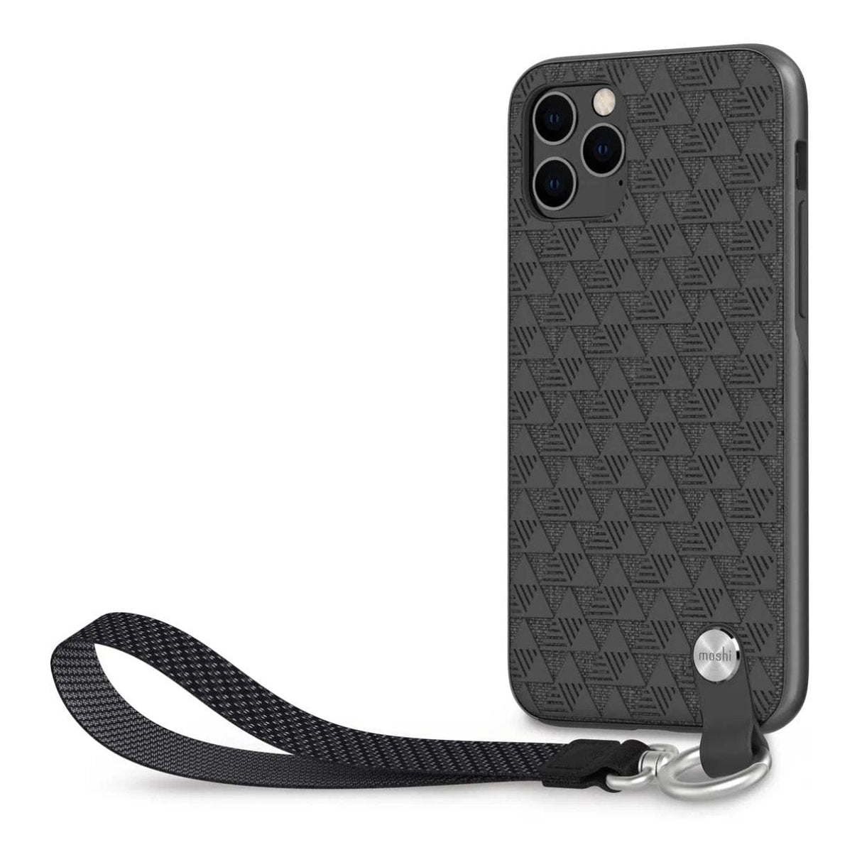 Moshi Altra SnapTo Slim Hardshell Case With Strap for iPhone 11 Pro - Shadow Black 99MO117004