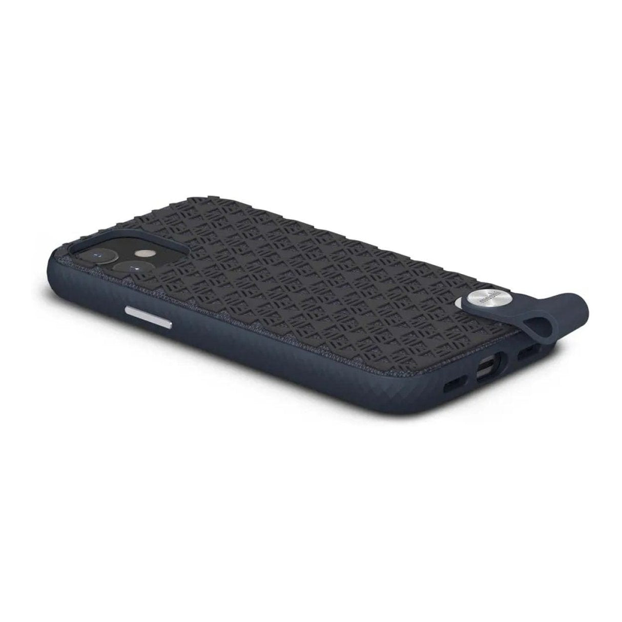 Moshi Altra SnapTo Slim Hardshell Case With Strap for iPhone 12 Mini - Midnight Blue