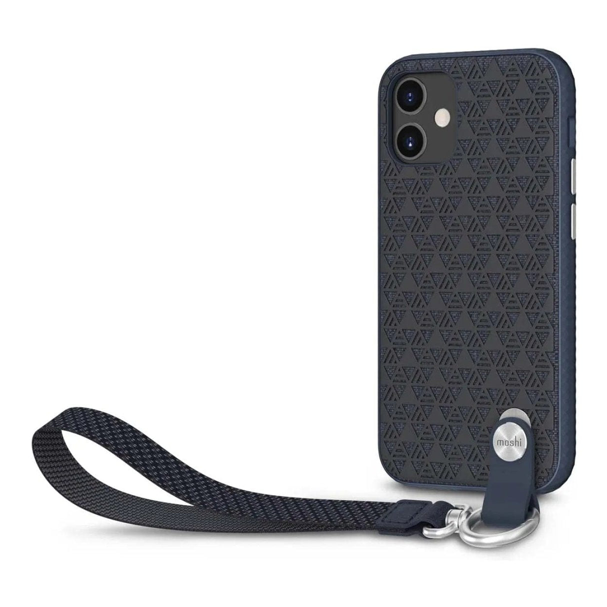 Moshi Altra SnapTo Slim Hardshell Case With Strap for iPhone 12 Mini - Midnight Blue