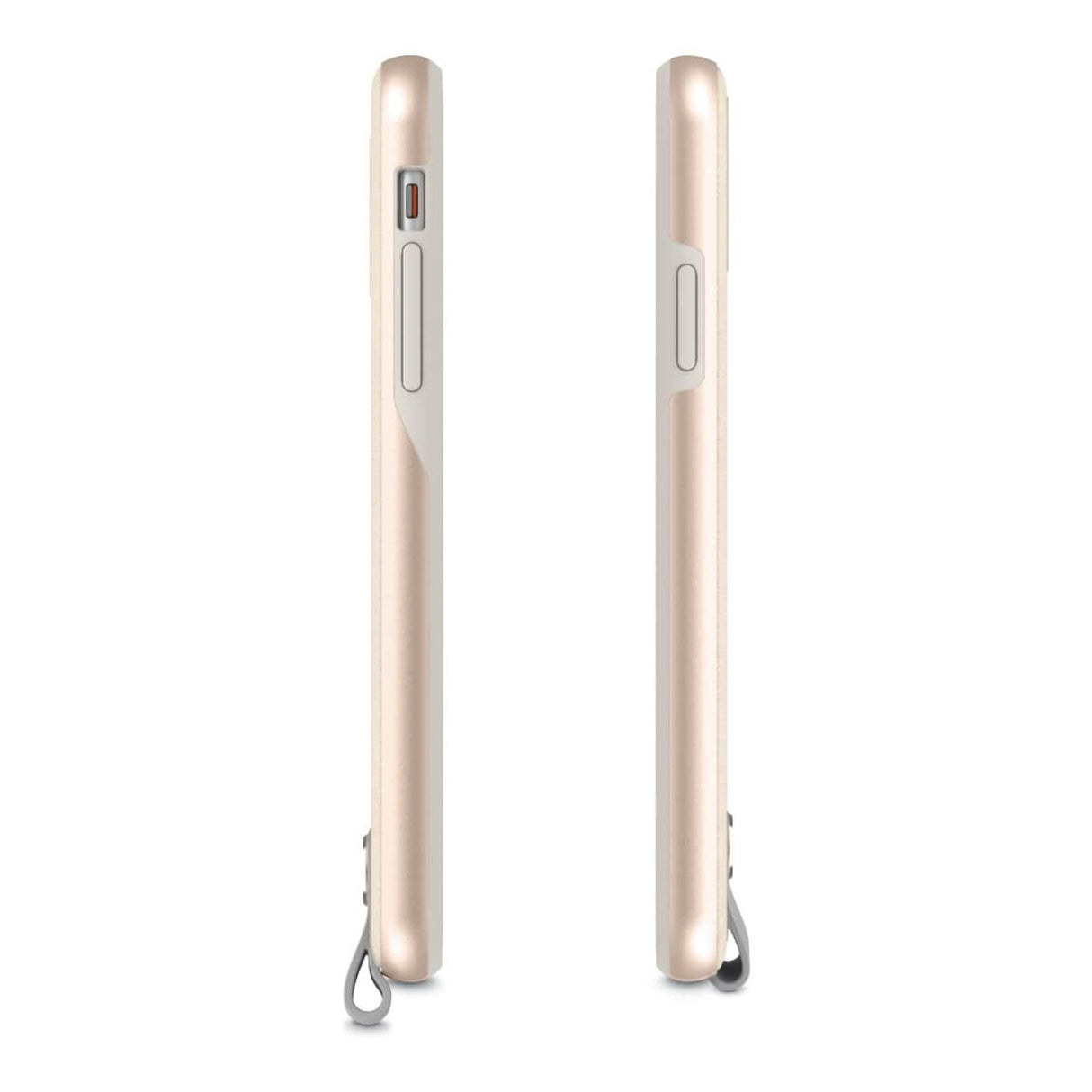 Moshi Altra SnapTo Slim Hardshell Case with Strap for iPhone XR - Savanna Beige