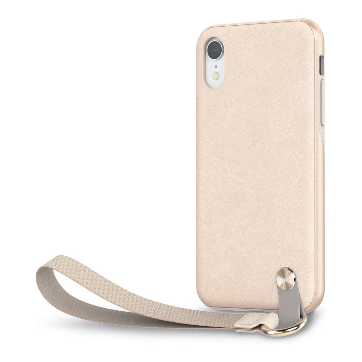 Moshi Altra SnapTo Slim Hardshell Case with Strap for iPhone XR - Savanna Beige