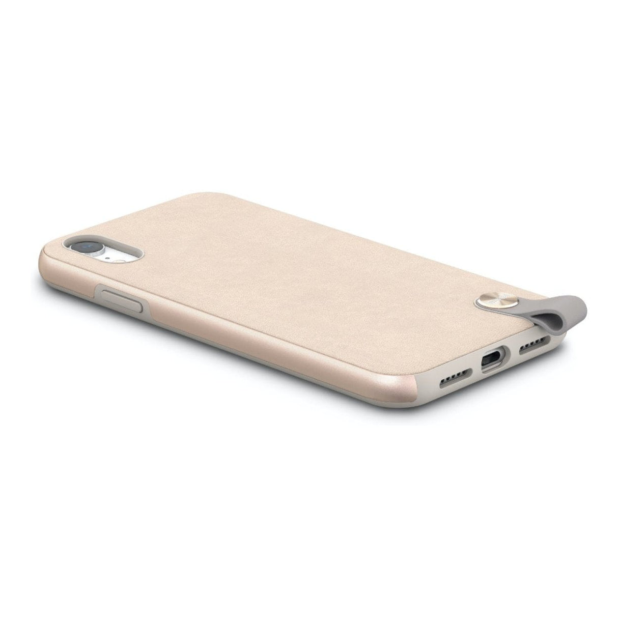 Moshi Altra SnapTo Slim Hardshell Case with Strap for iPhone XR - Savanna Beige