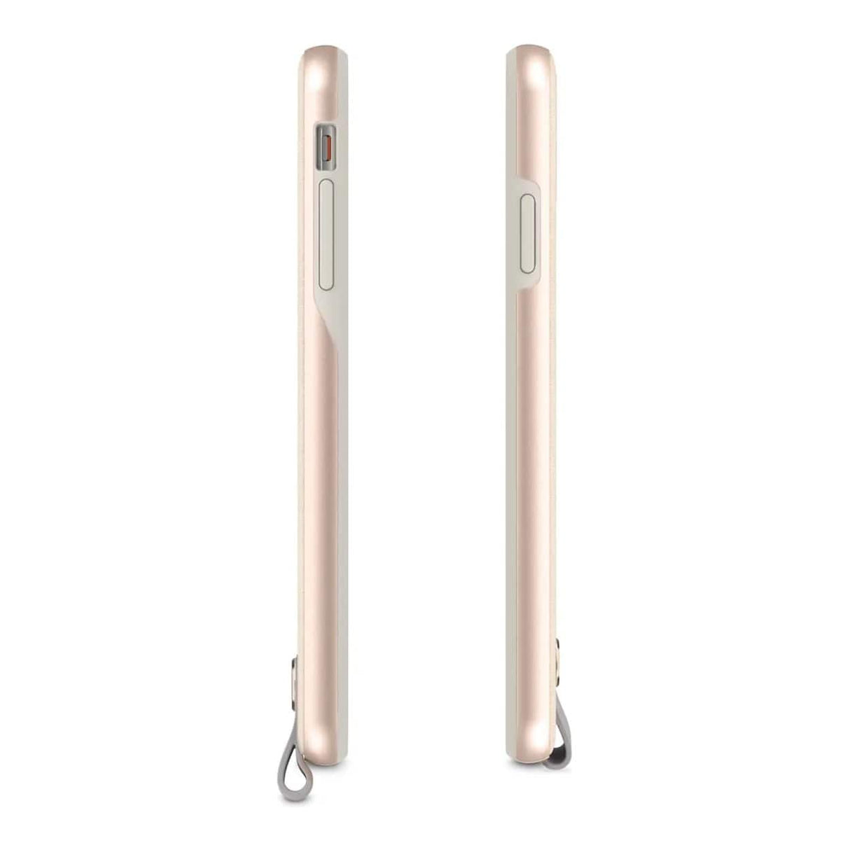 Moshi Altra SnapTo Slim Hardshell Case with Strap for iPhone XS Max - Beige 99MO117112