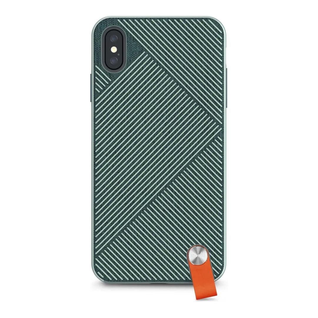 Moshi Altra SnapTo Slim Hardshell Case with Strap for iPhone XS Max - Green 99MO117602