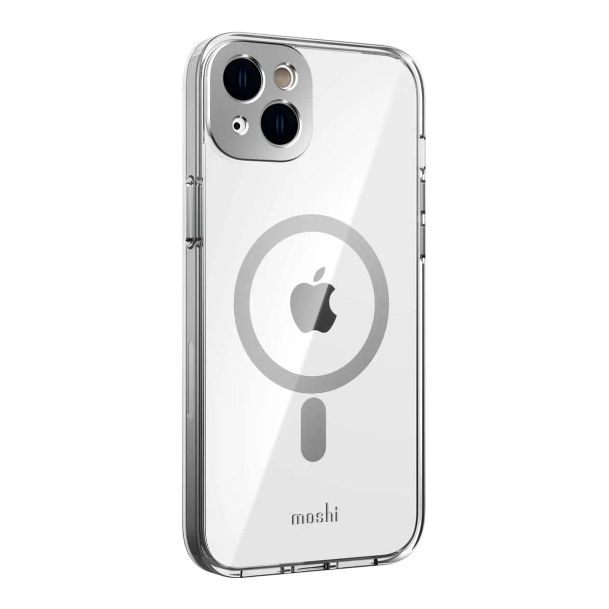 Moshi iGlaze Slim Hardshell MagSafe Case for iPhone 14 Plus - Luna Silver 99MO137206