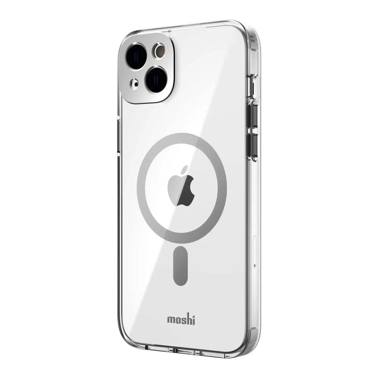 Moshi iGlaze Slim Hardshell MagSafe Case for iPhone 14 Plus - Luna Silver 99MO137206