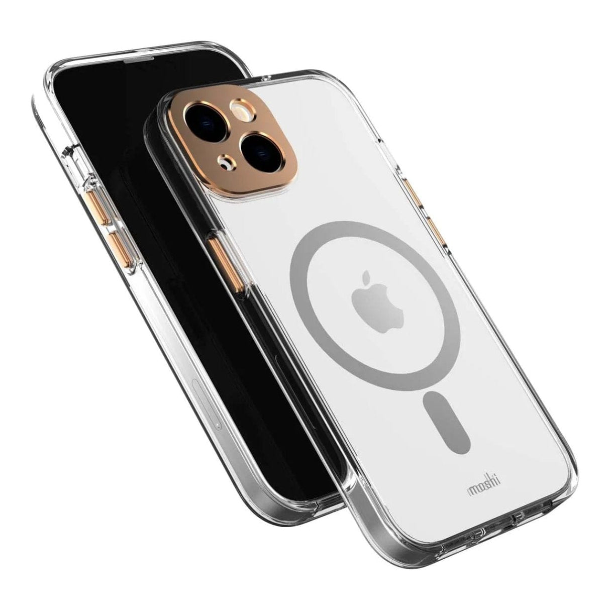 Moshi iGlaze Slim Hardshell MagSafe Case for iPhone 14 - Sunset Gold 99MO137225