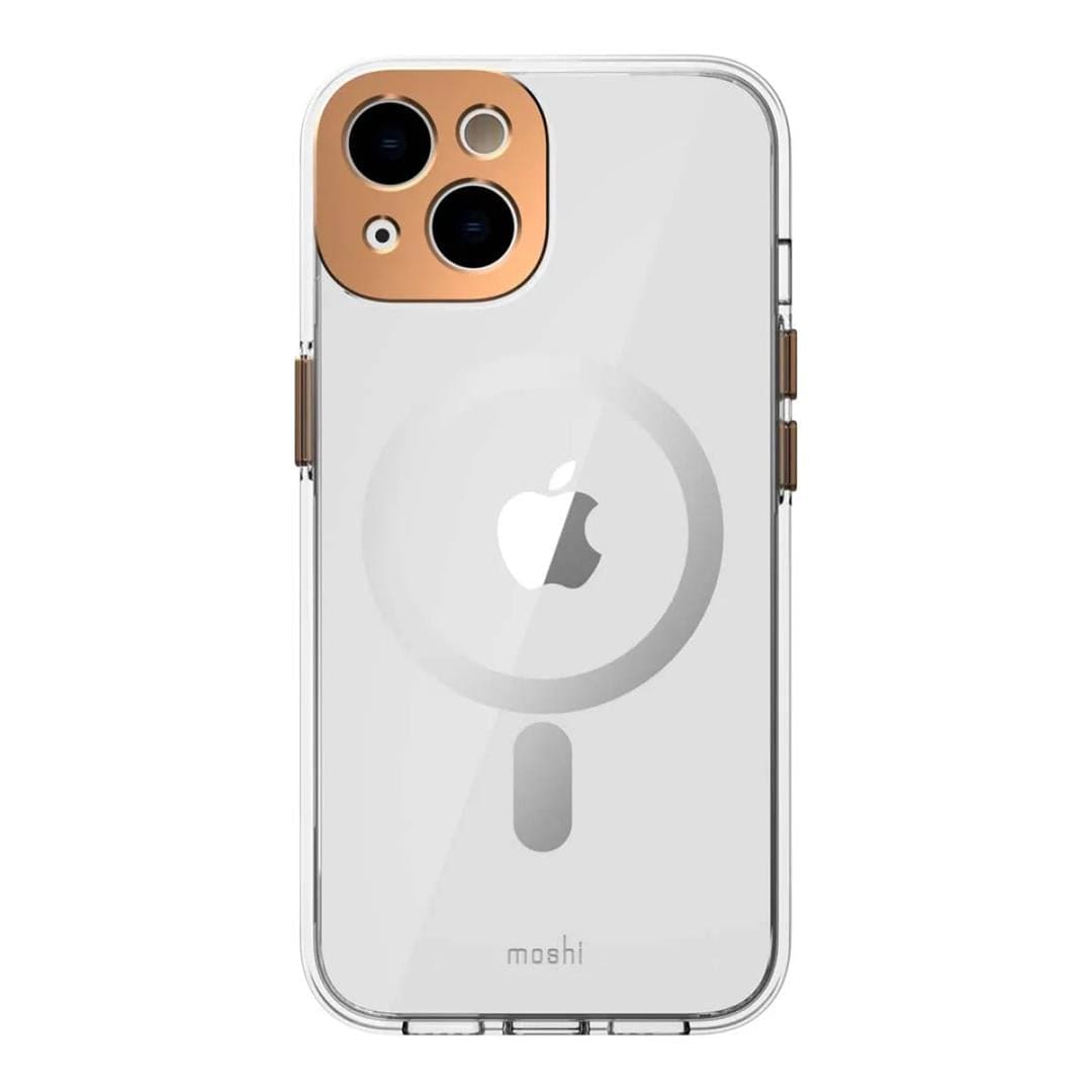 Moshi iGlaze Slim Hardshell MagSafe Case for iPhone 14 - Sunset Gold 99MO137225