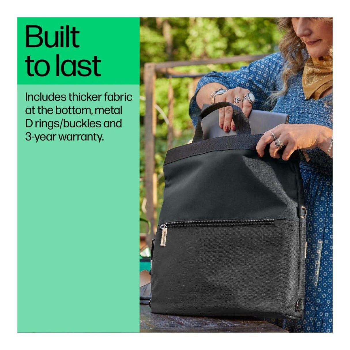 HP 14-inch Convertible Notebook Backpack Tote 9C2H0AA