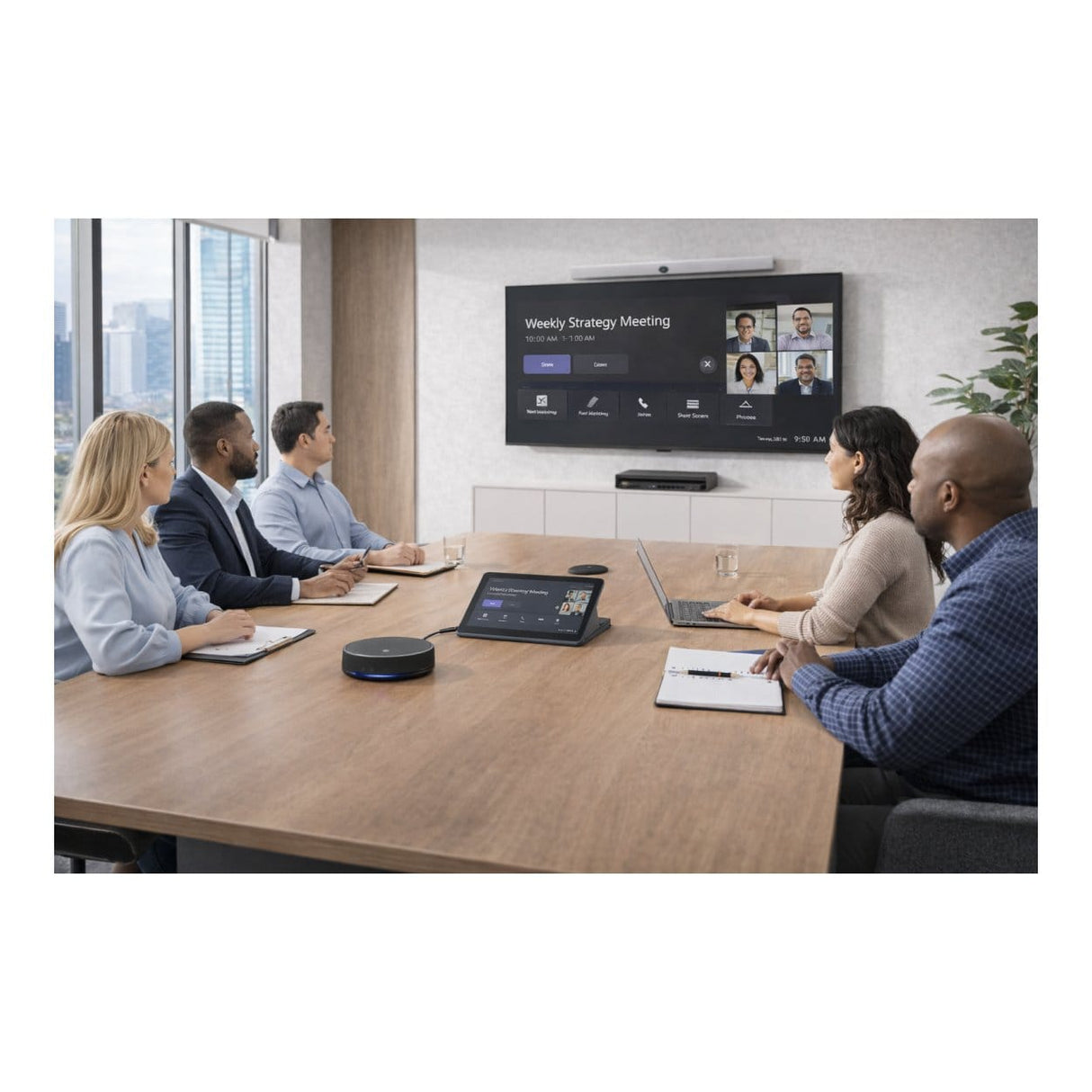 HP Conference G9 Mini PC with Zoom Rooms - Intel Core i7-12700T 256GB SSD 16GB RAM Win 11 IoT Enterprise