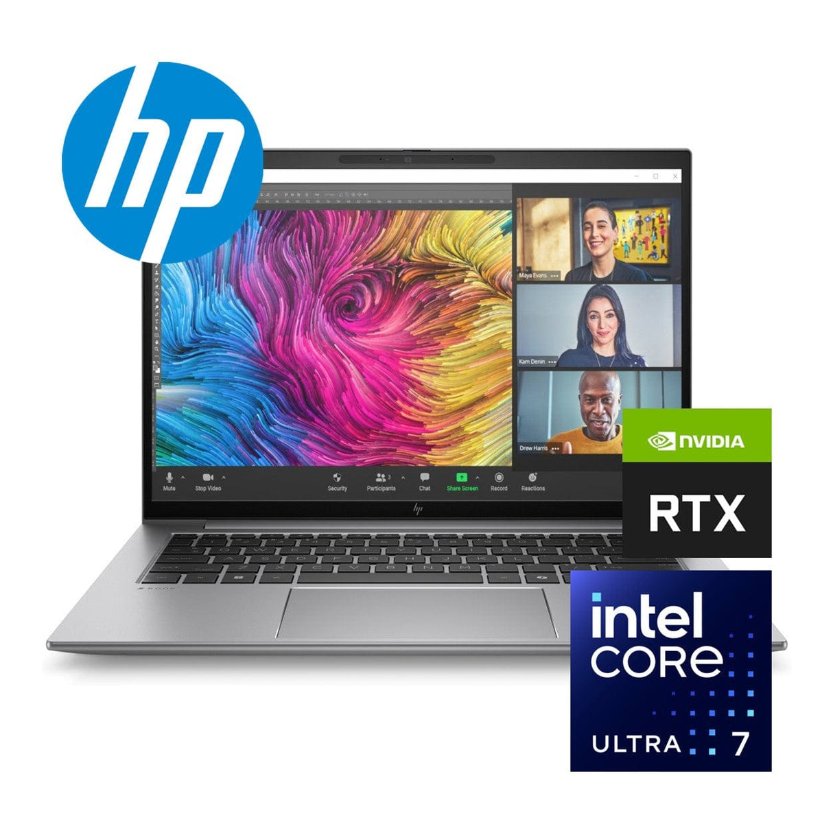 HP ZBook Firefly 14 G11 14-inch WUXGA Mobile Workstation - Intel Core Ultra 7 155H 1TB SSD 32GB RAM RTX A500 Win 11 Pro