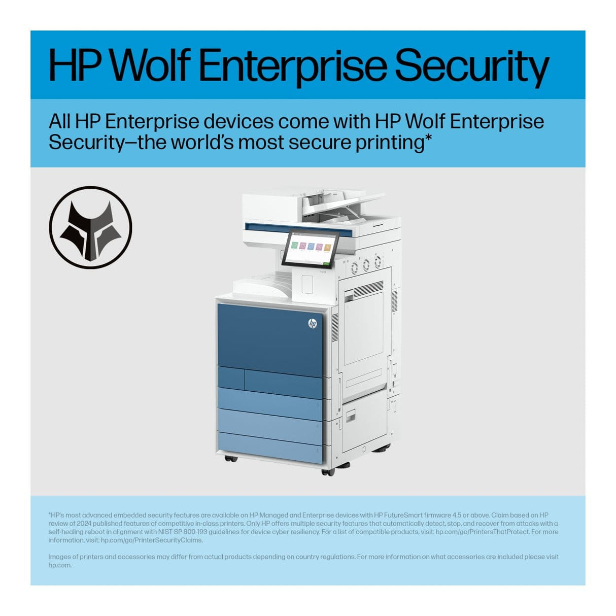 HP LaserJet Enterprise 8801dn A3 Multifunction Colour Laser Printer 9S184A