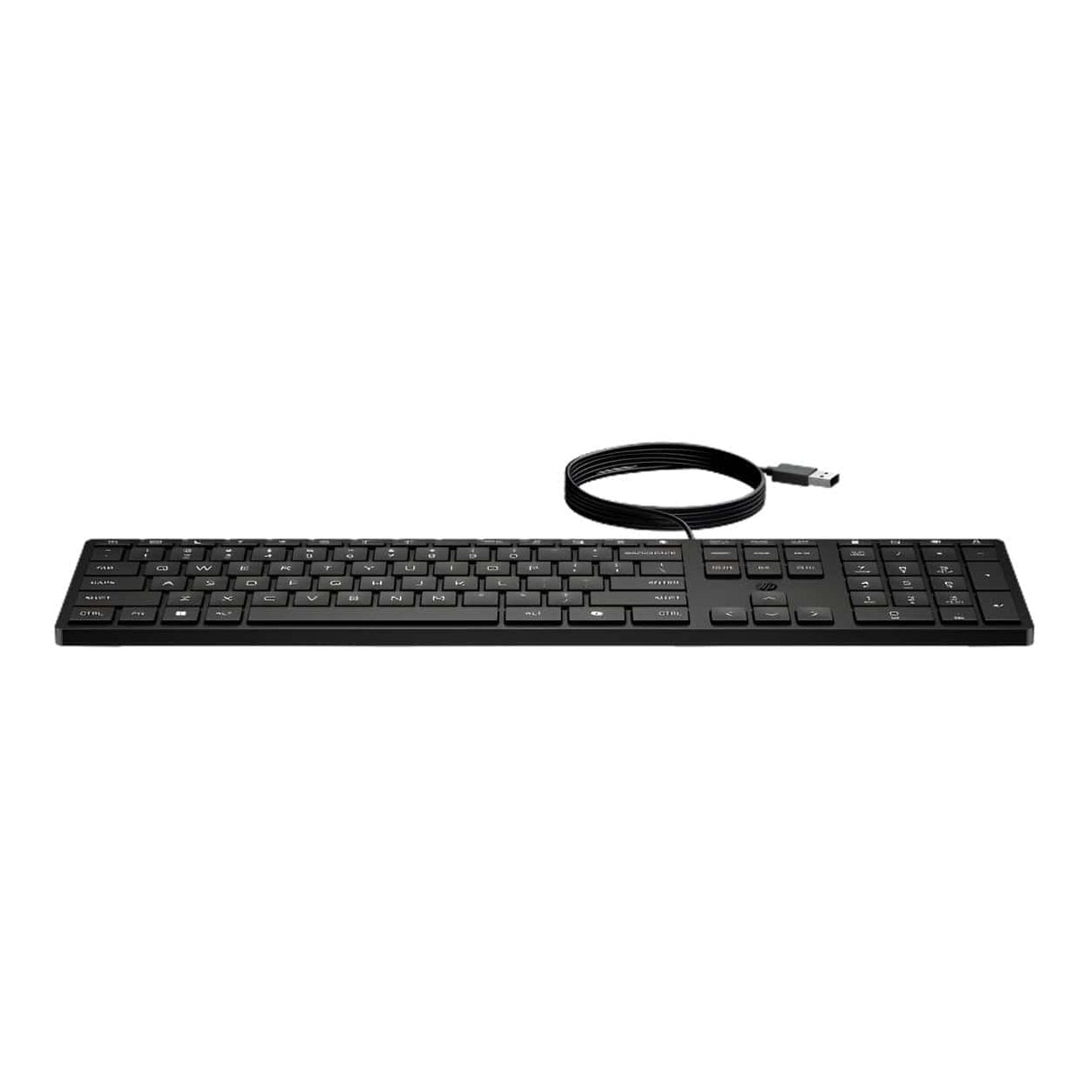 HP 320K Wired USB Keyboard Black 9SR37UT