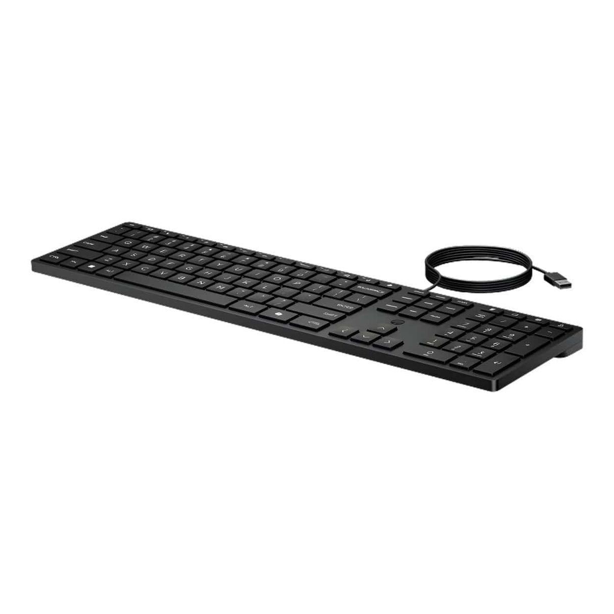 HP 320K Wired USB Keyboard Black 9SR37UT