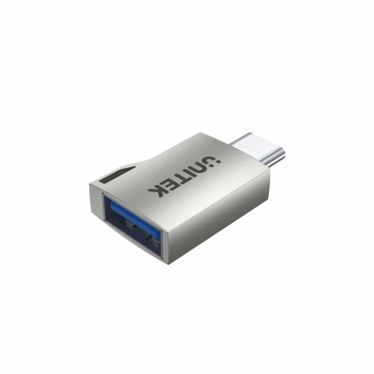 Unitek A1025GNI Type-C to Type-A OTG Adapter Silver