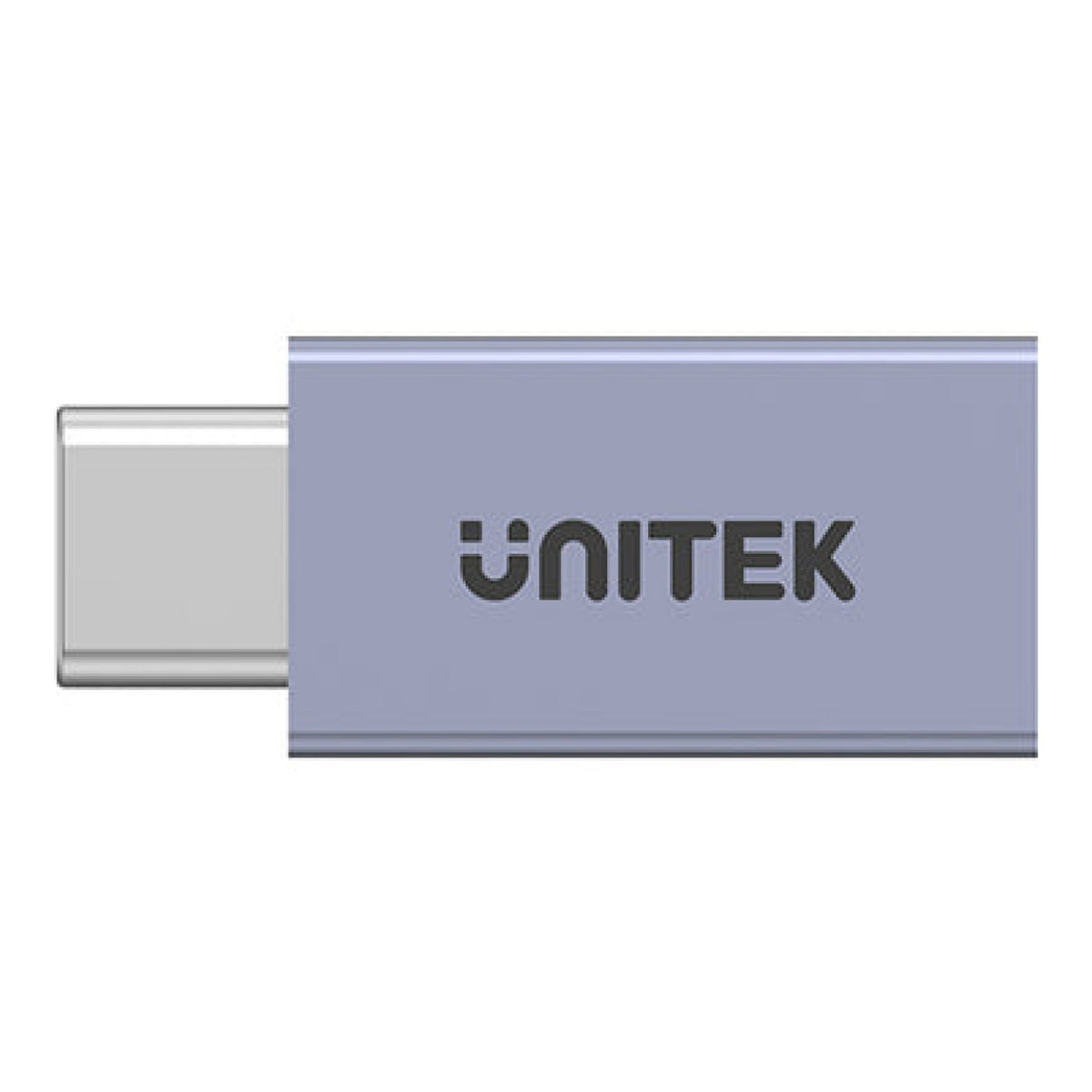 Unitek USB4 USB-C Male to Female Adapter 40Gbps 240W 8K Space Grey A1038GY