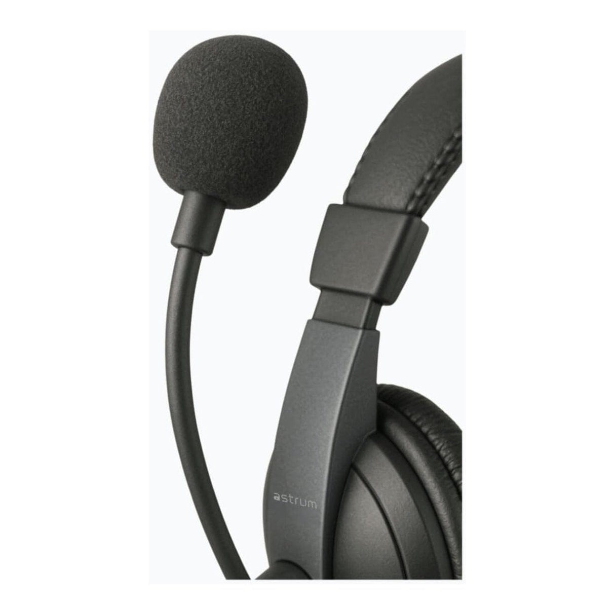 Astrum HS220 Over-Ear Wired Stereo Headset Black A12022-B