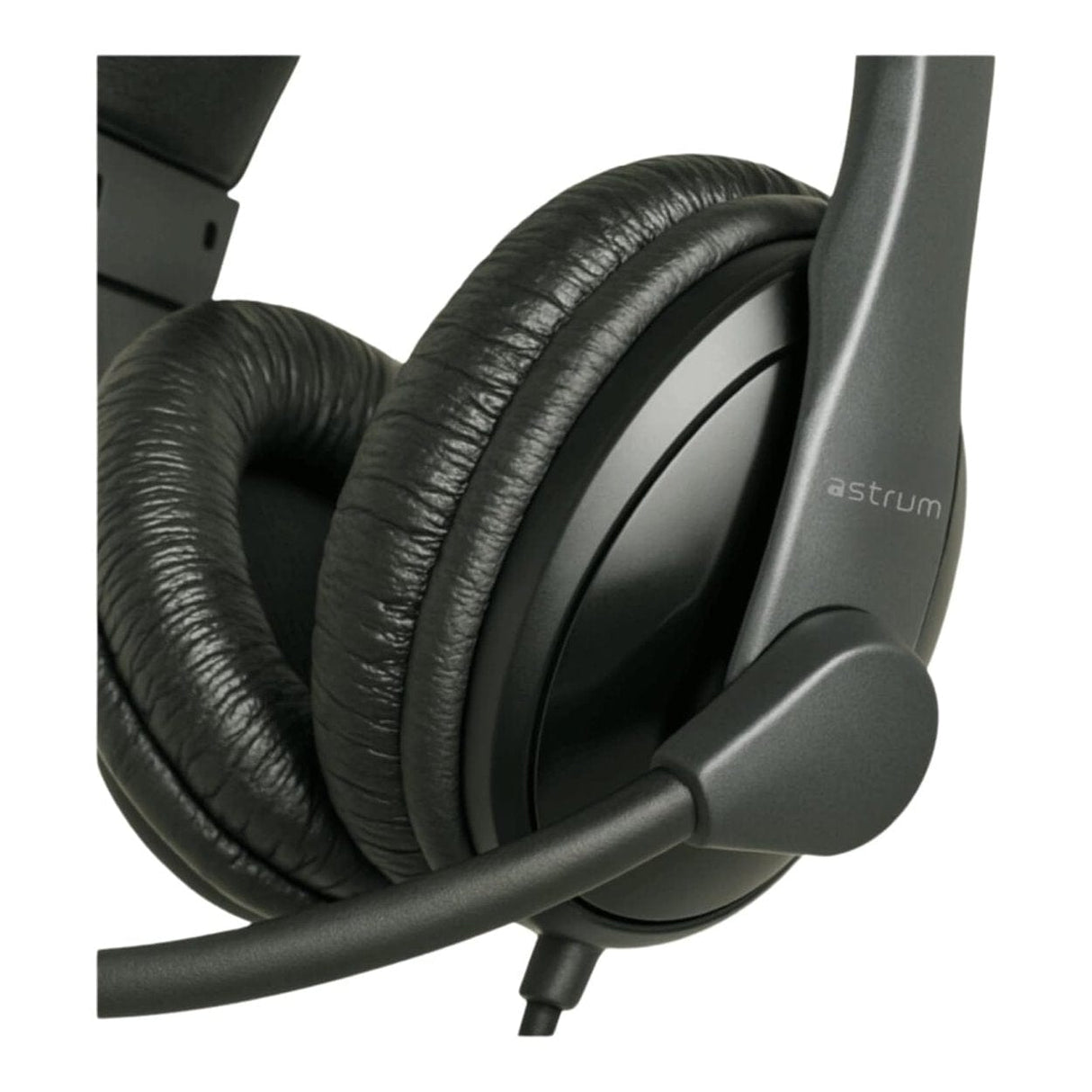 Astrum HS220 Over-Ear Wired Stereo Headset Black A12022-B