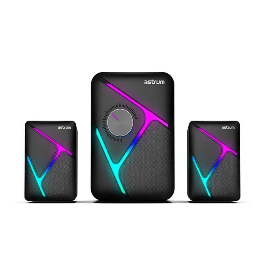 Astrum SM030 2.1CH 20W LED Speakers A13003-B