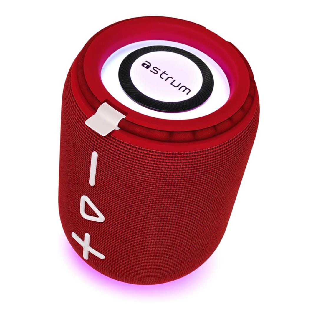 Astrum SP110 10W V5.3 Bluetooth Speaker Red A14511-N