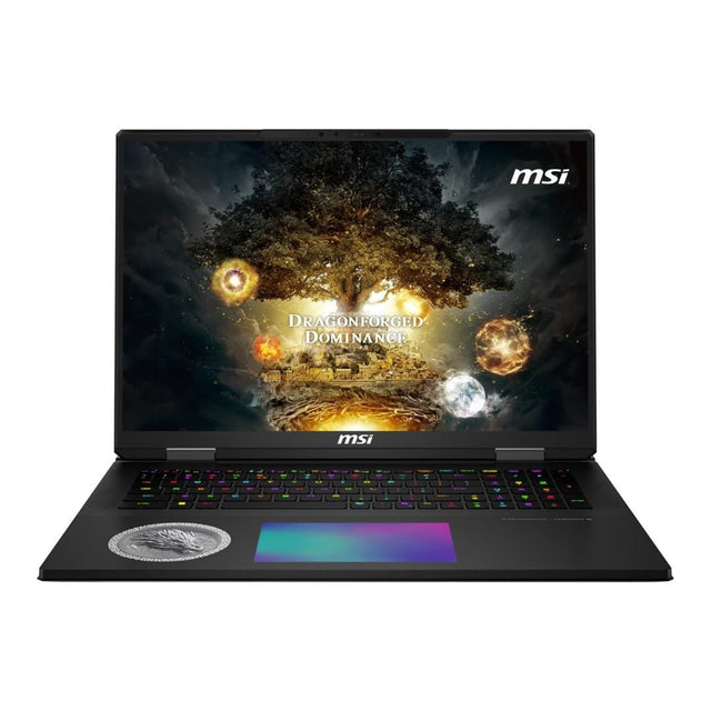 MSI Titan 18 HX A2XWJG-659ZA 18-inch UHD+ AI Laptop - Intel Core Ultra 9 285HX 2TB SSD 96GB RAM RTX 5090 Win 11 Pro