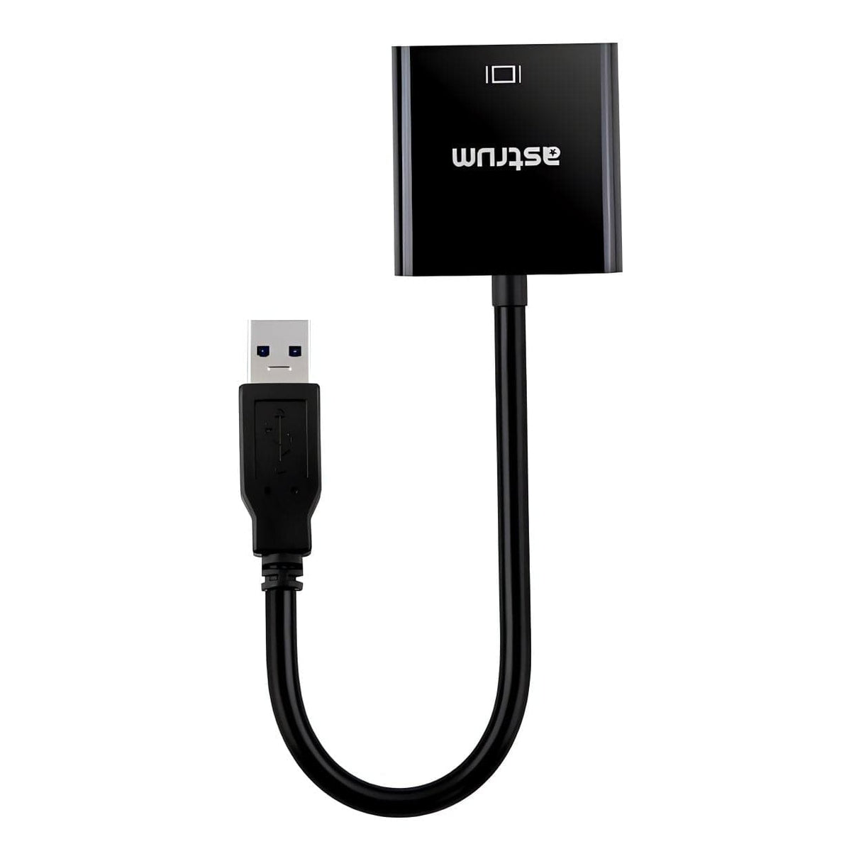 Astrum DA550 USB 3.0 Male to VGA M-F Active Adapter A38055-S