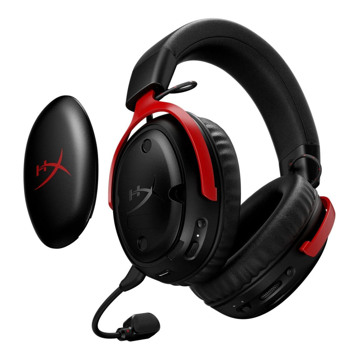 HyperX Cloud III S Wireless Gaming Headset Black Red A59Z0AA