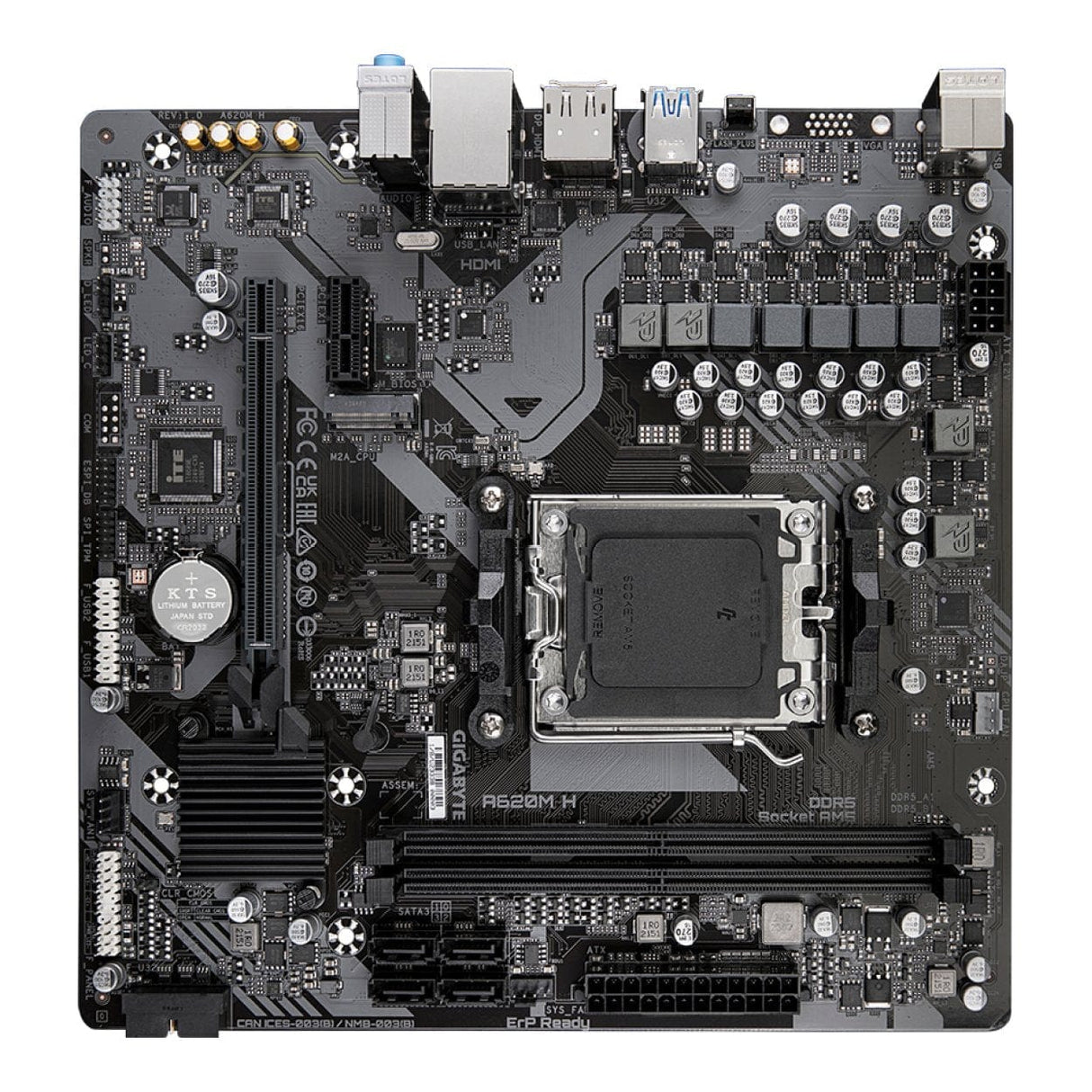 Gigabyte A620M H AMD Socket AM5 micro ATX Motherboard
