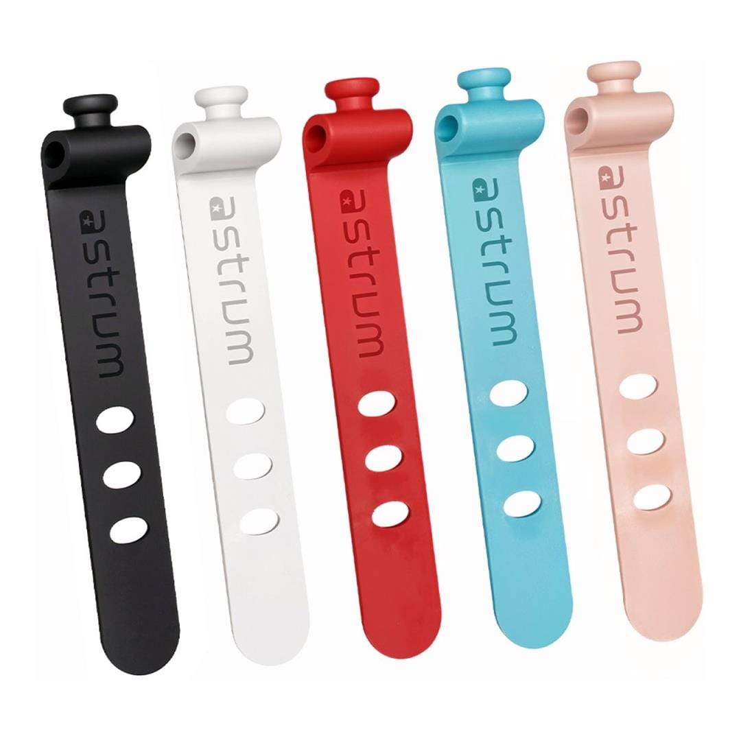 Astrum CO210 Reusable Silicone Cable Tie 10-pack A71021-B