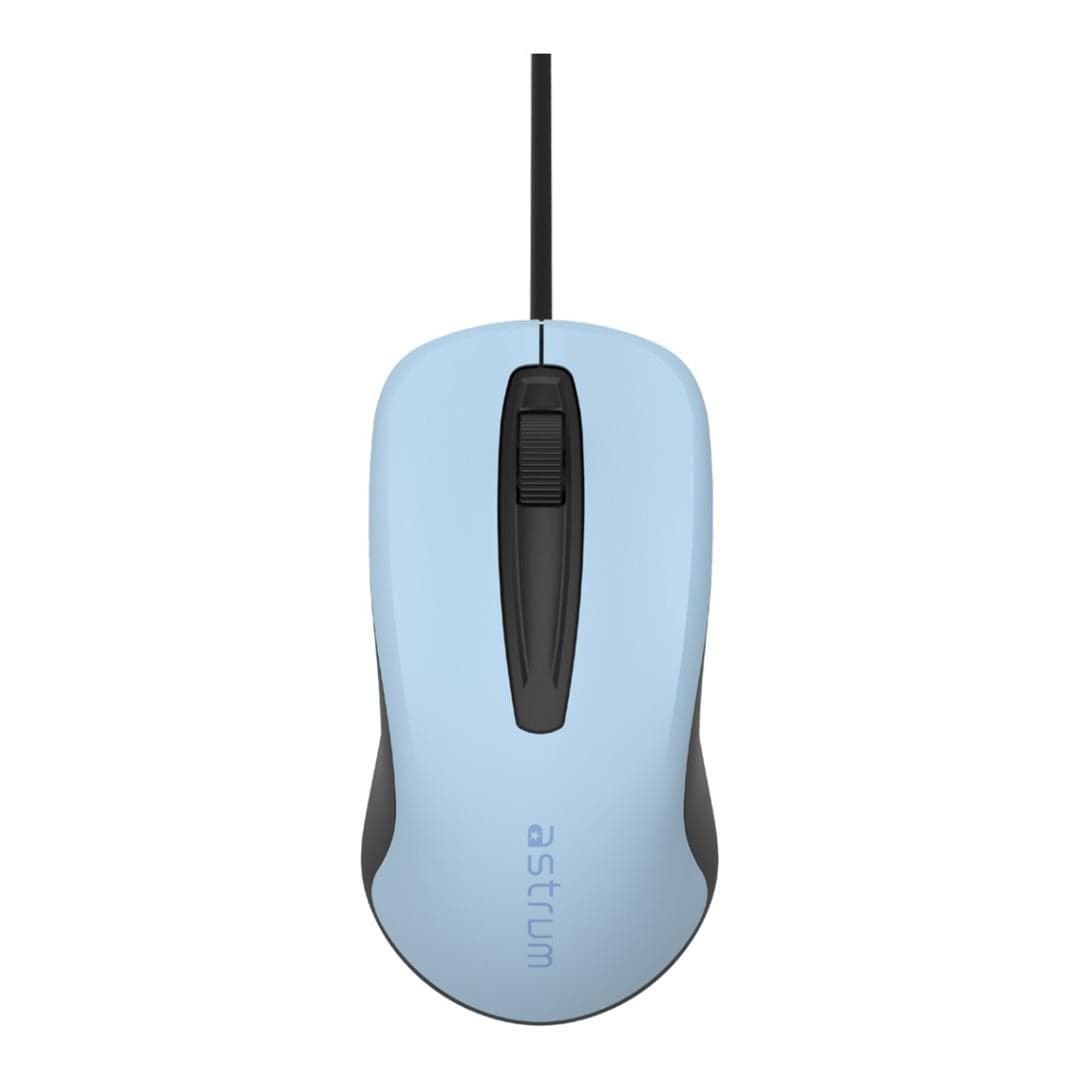 Astrum MU120 Wired Optical Mouse Blue Black A82012-C
