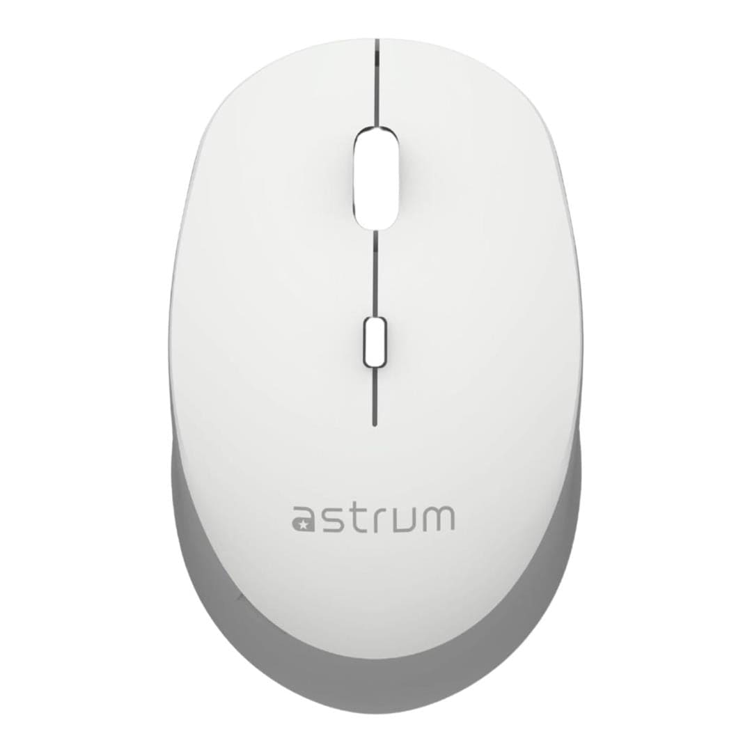 Astrum MW210 Wireless Optical Mouse White Grey A82521-Q