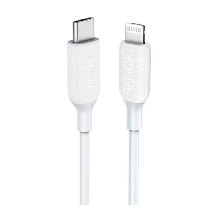 Anker PowerLine III 90cm USB Type-C to Lightning Cable White A8832H21