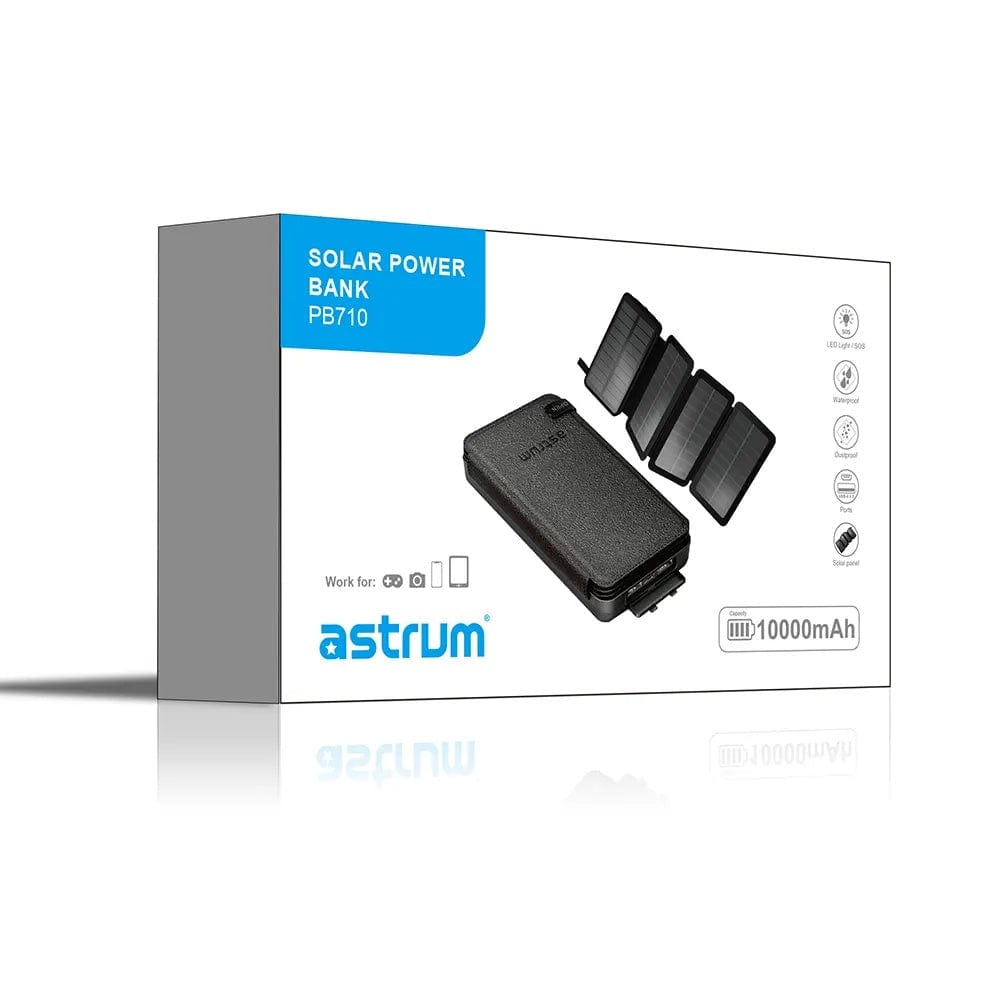 Astrum PB710 10000mAh Solar Power Bank A91571-B