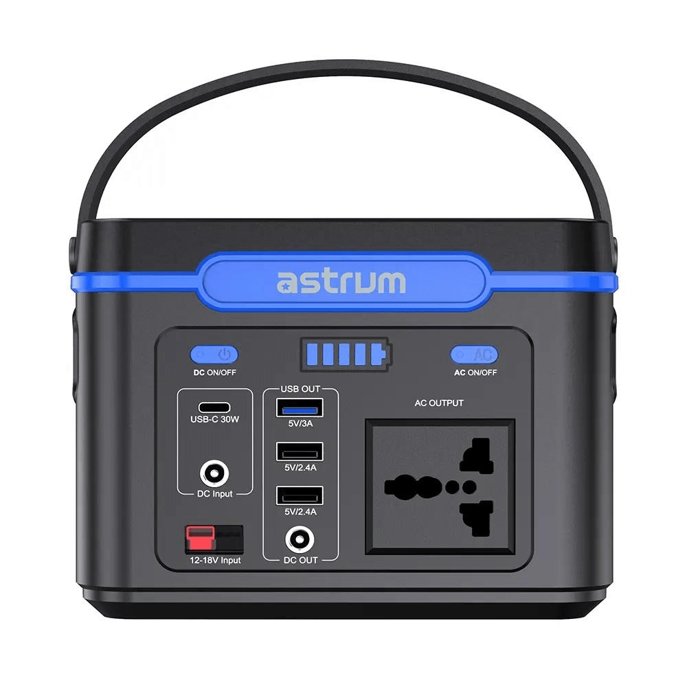Astrum PS100 24000mAh Solar USB Power Station A94010-B
