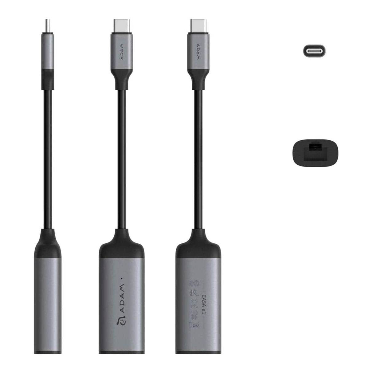 Adam Elements CASA e1 Type-C to RJ45 Gigabit Ethernet Adapter AAPADE1GY